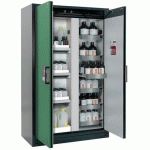 ARMOIRE SÉCURITÉ Q-CLASSIC-90 Q90.195.120.MV GRIS/VERT