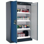 ARMOIRE SÉCURITÉ Q-PEGASUS-90 Q90.195.120.WDAC GRIS/BLEU - ASECOS