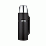 BOUTEILLE ISOTHERME INOX 1.2L NOIR MAT - THERMOS - KING