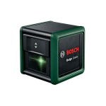 LASER LIGNES BOSCH QUIGO GREEN (LIVRÉ AVEC 2 PILES, UNE PINCE UNIVERSELLE MM2 ET 1 ADAPTATION DE FIXATION)