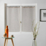 PAIRE DE VOILAGES MILZA 60X90CM BEIGE