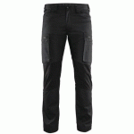 PANTALON DE TRAVAIL SERVICES STRETCH NOIR TAILLE 42C - BLAKLADER