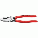 PINCE UNIVERSELLE LINESMAN'S 240MM - FONCTION SERTISSAGE - PVC - KNIPEX