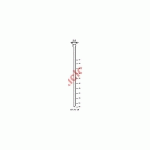 POINTES TH BRADS 25 MM GALVA - BOITE DE 5000