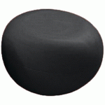 POUF GALET DE PAUL Ø 70 CM NOIR RECYCLE 100 % - QUI EST PAUL