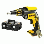 VISSEUSE PLAQUE DE PLÂTRE 18V  XR (SANS BATTERIE NI CHARGEUR) EN COFFRET TSTAK II - DEWALT - DCF620NT-XJ