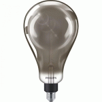 AMPOULE LED - 6,5W - E27 - A160 - FUMÉ - GIANT PHILIPS