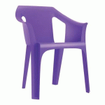 FAUTEUILS COOL POLYPROPYLÈNE - VIOLET - GARBAR