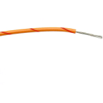 FIL ÉLECTRIQUE RS PRO BS4808 0,5 MM² 20 AWG, 1 KV C.A., PVC ORANGE/ROUGE, 100M ( PRIX POUR BOBINE DE 100 )