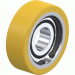 BLICKLE - GALET GUIDE Ø 60MM BANDAGE POLYURÉTHANE PU 135KG - FSTH 60X20/20-12K