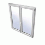FENETRE PVC 75 X 100 CM 2V OUVRANT DROIT