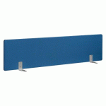 PANNEAUX ÉCRANS ACOUSTIQUES L 160 CM BLEU FIXATION ALU POUR BUREAUX ARKO
