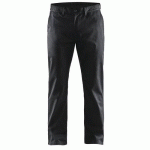 PANTALON DE TRAVAIL CHINO STRETCH 2D NOIR TAILLE 40 - BLAKLADER