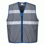 PORTWEST CV01 IONA GILET EXECUTIVE GRIS - TAILLE L/XL