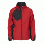 PROJOB 2423 SOFTSHELL PRIO FEMME BICOLORE ROUGE - TAILLE XXL