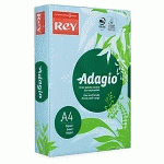 RAMETTE PAPIER A4 80G ADAGIO PASTEL BLEU