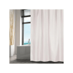 RIDEAU DE DOUCHE POLYESTER 180X200CM BLANC - MSV