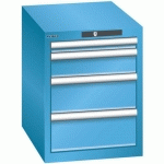 ARMOIRE BLEU CLAIR 411X572X533 AVEC 4 TIR. 75KG _ 78.414.010 - LISTA