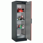 ARMOIRE SÉCURITÉ Q-PEGASUS-90 Q90.195.060.WDACR GRIS/ROUGE - ASECOS