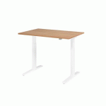 BUREAU ÉLECTRIQUE XMKA12-120 X 80 CM NOYER - HAMMERBACHER