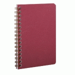 CAHIER RELIURE INTÉGRALE AGE BAG 9X14 100 PAGES LIGNÉ - ROUGE - LOT DE 10