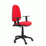 CHAISE DE BUREAU AYNA - ACCOUDOIRS RÉGLABLES - ROUGE