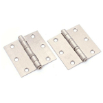 CHARNIÈRE UNIVERSELLE 65X65X1,5MM NICKEL, LOT DE 2 PCS