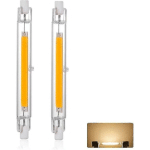 R7S LED BULB 118MM 30W DIMMABLE, WARM WHITE 3000K 3000LM, LINEAR REPLACE J118 300W HALOGEN LAMP, 360 - CREA