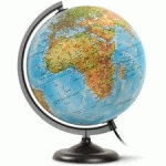 GLOBE LUMINEUX GLOB'N'KIT, TEXTE FRANCAIS, 300 MM