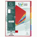 LOT DE 6 - INTERCALAIRES EN CARTON, A4+, 6 TOUCHES