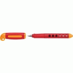 FABER-CASTELL STYLO PLUME ÉDUCATIF SCRIBOLINO, ROUGE - LOT DE 2