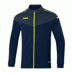 VESTE DE FOOT POLYESTER - JAKO - CHAMP 20 BLEU MARINE/JAUNE