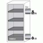 ARMOIRE SCLASSIC90-BAC-1268X596-DROITE-ACIER-GRIS-3