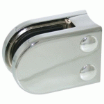 PINCES À VERRE CARRÉ 45X63 MM – SUPPORT ARRONDI – INOX 316 POLI DESIGN PRODUCTION