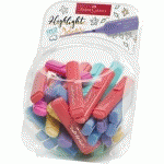 SURLIGNEUR TEXTLINER 1546 PASTELL PRÉSENTOIR 80 PIÈCES