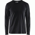 T-SHIRT MANCHES LONGUES NOIR TAILLE L - BLAKLADER