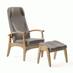 FAUTEUIL DE REPOS GRAND LARGE CRF - TAUPE