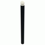 POTELET BOOPI PMR TÊTE BOULE MÉTAL HT 1.20M Ø102MM NOIR 9005 - BUTON DESIGN