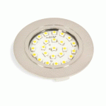 SPOT LED CRUX-IN 1,8W 230V BLANC NATUREL 4000K NICKEL SATINÉ - EMUCA - 5915351