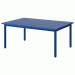 TABLE MALIBU 120X80 T1 4P STRA ABS BLEU U525/BLEU 5005