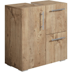 MEUBLE VASQUE MARS 60 X 30 X 60 CM BADPLAATS CHENE - MEUBLE DE SALLE DE BAIN - CHÊNE CHÂTAIGNIER