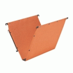 LOT DE 25 - DOSSIER SUSPENDU POUR ARMOIRES KRAFT ULTIMATE AZV ELBA FOND 30 MM ORANGE