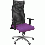 FAUTEUIL DE DIRECTION SAHUCO SIMILICUIR - VIOLET - PIQUERAS Y CRESPO