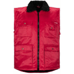 GILET PILOTE GLETSCHER OUTDOOR ROUGE TAILLE L - ROT