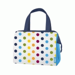 LUNCH BAG ISOTHERME MULTICOLORE 7.5L 9 CAN - THERMOS - DOTS AND STRIPES
