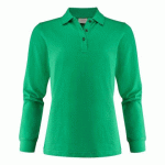 PRINTER SURF PRO L/S POLO PIQUE FEMMES VERT POMME - TAILLE XS