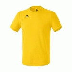T-SHIRT FONCTIONNEL TEAMSPORT - ERIMA - CASUAL BASIC ENFANT JAUNE