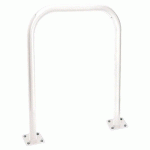 ARCEAU DE PROTECTION SIMPLE 1 M PLATINES- ZINC BLANC 9010 - PROCITY