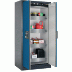 ARMOIRE SÉCURITÉ Q-CLASSIC-90 Q90.195.090 GRIS/BLEU - MANUTAN COLLECTIVITÉS