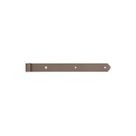 LADENBAND DURAVIS® 400 ⌀ 13 MM, GERADE, ABSCHLUSS ABGERUNDET, MATERIAL: STAHL, BLAU VERZINKT, OBERFLÄCHE: PERLBEIGE RAL 1035